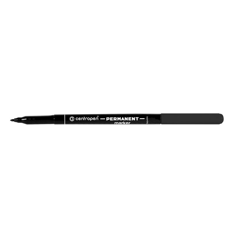 Маркер CENTROPEN Permanent 2536/01, 1 мм чорний